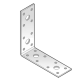 Coltar perforat pentru lemn zincat 102x102x35x2,5 mm KL6-4076 Domax