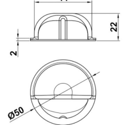 Opritor usa alb
