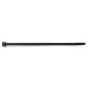 Coliere plastic strangere, zimtate, negre, 3.6X370MM INDEX