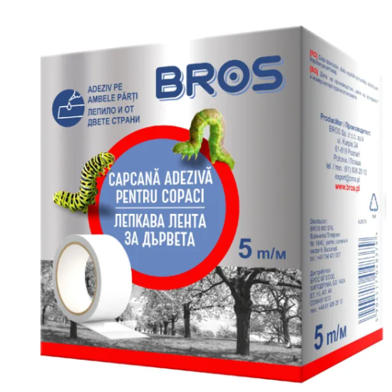 BROS - banda adeziva pentru copaci 5 m