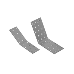Coltar perforat pentru lemn zincat unghi 135 140x140x55x2,5 mm KLR6-4086 Domax