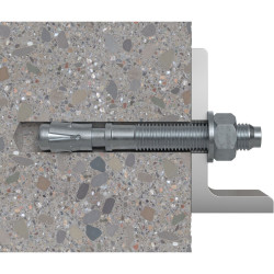 Ancora expandabila Fischer FBN II M10x126, otel zincat, pentru beton