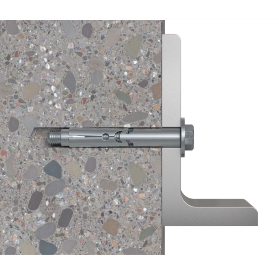 Ancora expandabila pentru beton zincata FSA-S M12x121 mm Fischer