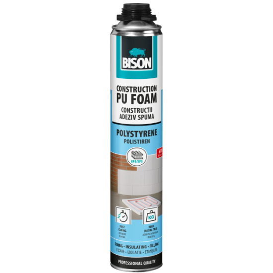 BISON Spuma poliuretanica polistiren pistol700ml