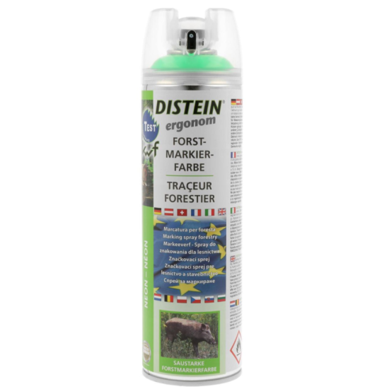 DISTEIN Spray marcaj forestier permanent verde -500ml