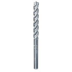 Burghiu pentru beton cu coada cilindrica si 3 muchii taietoare Diager 10x120 mm, lungime de lucru 80 mm, U263D10