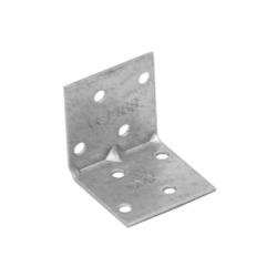Coltar perforat ranforsat pentru lemn zincat 40x40x40x1,5 mm KMP1-4131 Domax