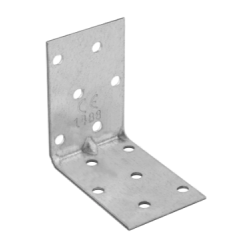 Coltar perforat ranforsat pentru lemn zincat 60x60x40x1,5 mm KMP4-4134 Domax