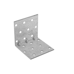 Coltar perforat ranforsat pentru lemn zincat 60x60x60x1,5 mm KMP5-4135 Domax