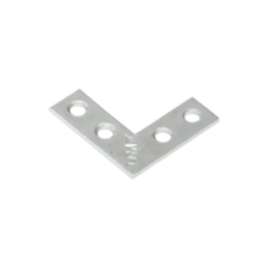 Coltar plat pentru constructii din lemn zincat 30x30x10x1,5 mm NA30-4487214 Domax