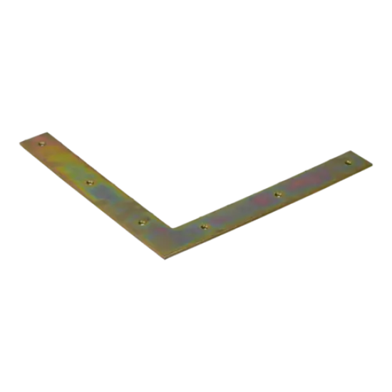 Coltar plat pentru constructii din lemn zincat 300x300x40x4,0 mm NA4-4654 Domax