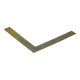 Coltar plat pentru constructii din lemn zincat 300x300x40x4,0 mm NA4-4654 Domax