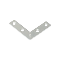 Coltar plat pentru constructii din lemn zincat 40x40x10x1,5 mm NA40-4487314 Domax