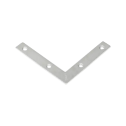 Coltar plat pentru constructii din lemn zincat 75x75x13x2,0 mm NA75-448761 Domax