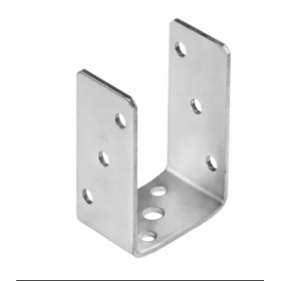 Suport stalp tip O zincat 71x120x4 mm PSO70-4832 Domax
