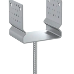 Suport stalp tip U zincat la cald 161x350x150x4,0 mm PSSZ160-480986 Domax