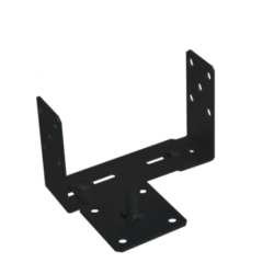 Suport stalp reglabil negru 60-200x136x4,0 mm PSRT60-200C-48862 Domax