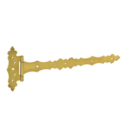 Balama decorativa pentru poarta galbena 400x50x170x2,5 mm ZOB400-7945076 Domax