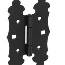 Balama decorativa pentru poarta neagra 130x70x2,0 mm ZOK130C-7945202 Domax