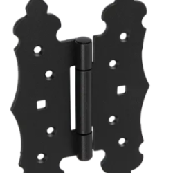 Balama decorativa pentru poarta neagra 170x105x2,5 mm ZOK170C-7945212 Domax
