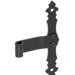 Balama tip T neagra 200x3,0 mm ZRO200/10C-826212 Domax