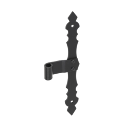 Balama tip T neagra 300x4,0 mm ZRO300/13C-826222 Domax