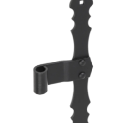 Balama tip T neagra 300x4,0 mm ZRO300/13C-826222 Domax