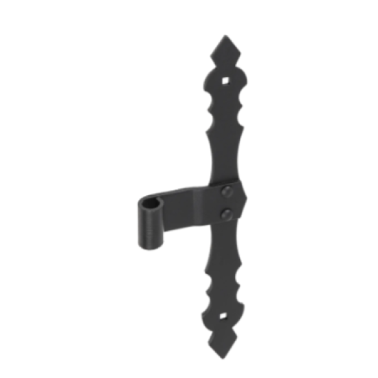 Balama tip T neagra 300x4,0 mm ZRO300/13C-826222 Domax