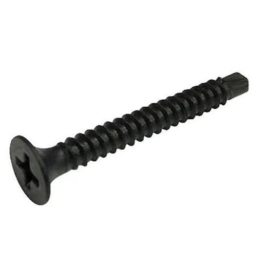 Surub autoforant pentru gips-carton pe profile metalice DUPLIFIX 3.5 45 mm, fosfatat