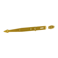 Balama banda cu inchidere pentru lacat zincata 250x95x35x2,5 mm ZZB250-8732 Domax