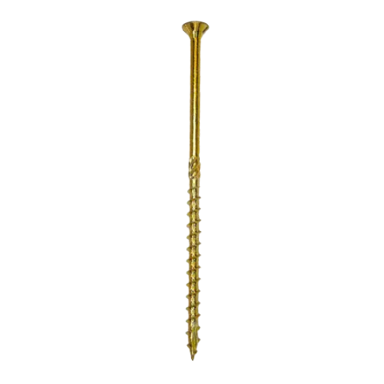 Surub dulgherie, cap inecat, otel zincat, 6x120mm Surub dulgherie, cap inecat, otel zincat, 6x120mm