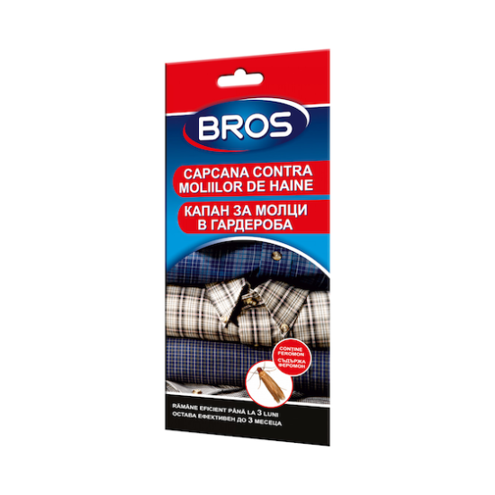BROS - molii capcana pentru dulapuri si dressing-uri 3 luni
