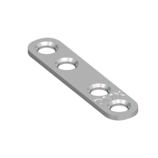 Conector plat pentru constructii din lemn zincat 56,5x13x2,0 mm FLW60-4483214 Domax