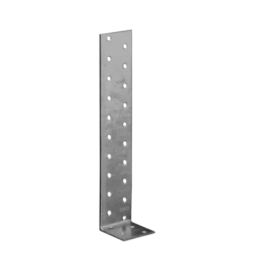 Coltar de ancorare pentru lemn zincat 400x40x40x2,0 mm KK3-4153 Domax