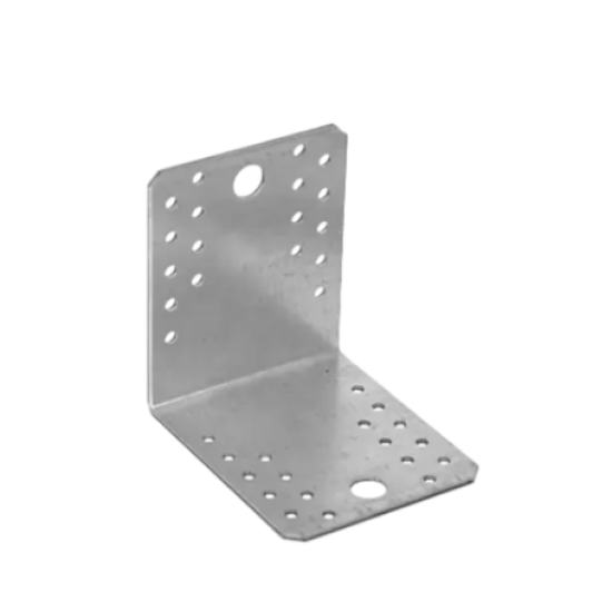 Coltar perforat pentru lemn zincat 105x105x90x3 mm KL5-40753 Domax