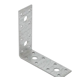 Coltar perforat pentru lemn zincat 102x102x35x2,5 mm KL6-4076 Domax