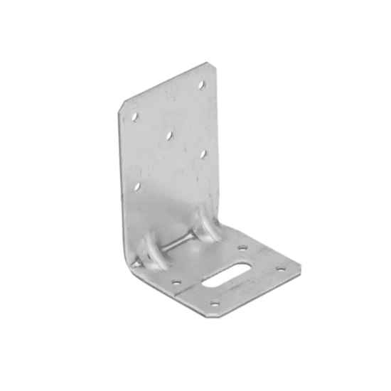 Coltar perforat ranforsat pentru lemn zincat 95x65x65x2,5 mm KPK31-40431 Domax