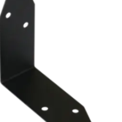 Coltar decorativ pentru lemn negru 146x146x40x1,5 mm OSK146-79982 Domax