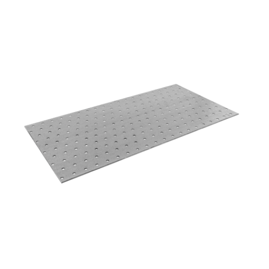 Placa perforata pentru lemn zincata 200x400x2,0 mm PP25-4425 Domax