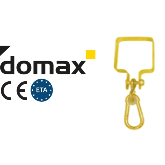 Colier de prindere pentru leagan patrat 90x90 mm MHK90-8859 Domax