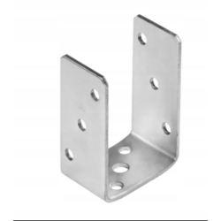 Suport stalp tip O zincat 71x120x4 mm PSO70-4832 Domax