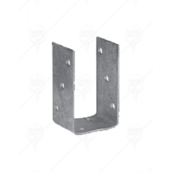 Suport stalp tip O zincat 81x120x5 mm PSO80-4833 Domax
