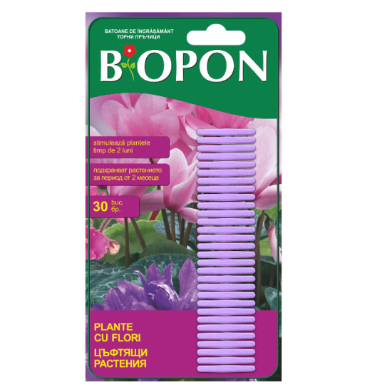 BIOPON ingrasamant plante cu flori sticks 30 pcs