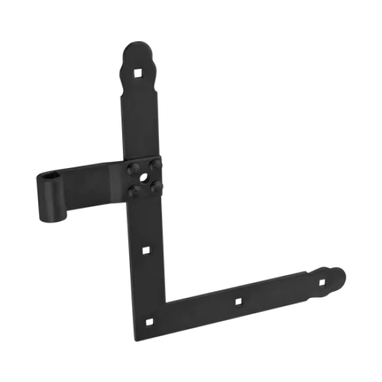 Balama de colt neagra 250x200 mm 13 mm stanga + dreapta ZN250FI13C-82712 Domax