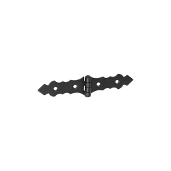 Balama frantuzeasca decorativa neagra 150x34x2,0 mm ZOF150C-7945302 Domax
