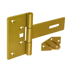 Balama tip cufar cu incuietoare zincata 100x50x100x2,5 mm ZZBR150-8711 Domax