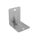 Coltar perforat ranforsat pentru lemn zincat 90x50x55x2,5 mm KP3-4023 Domax