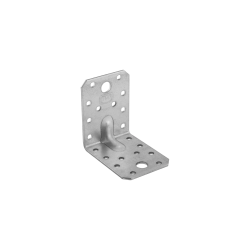 Coltar perforat ranforsat pentru lemn zincat 70x70x55x2,5 mm KP4-4024 Domax