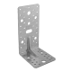 Coltar perforat ranforsat pentru lemn zincat 172x105x90x3 mm KP6-4026 Domax