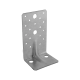 Coltar perforat ranforsat pentru lemn zincat 145x70x90x2,5 mm KP8-4028 Domax